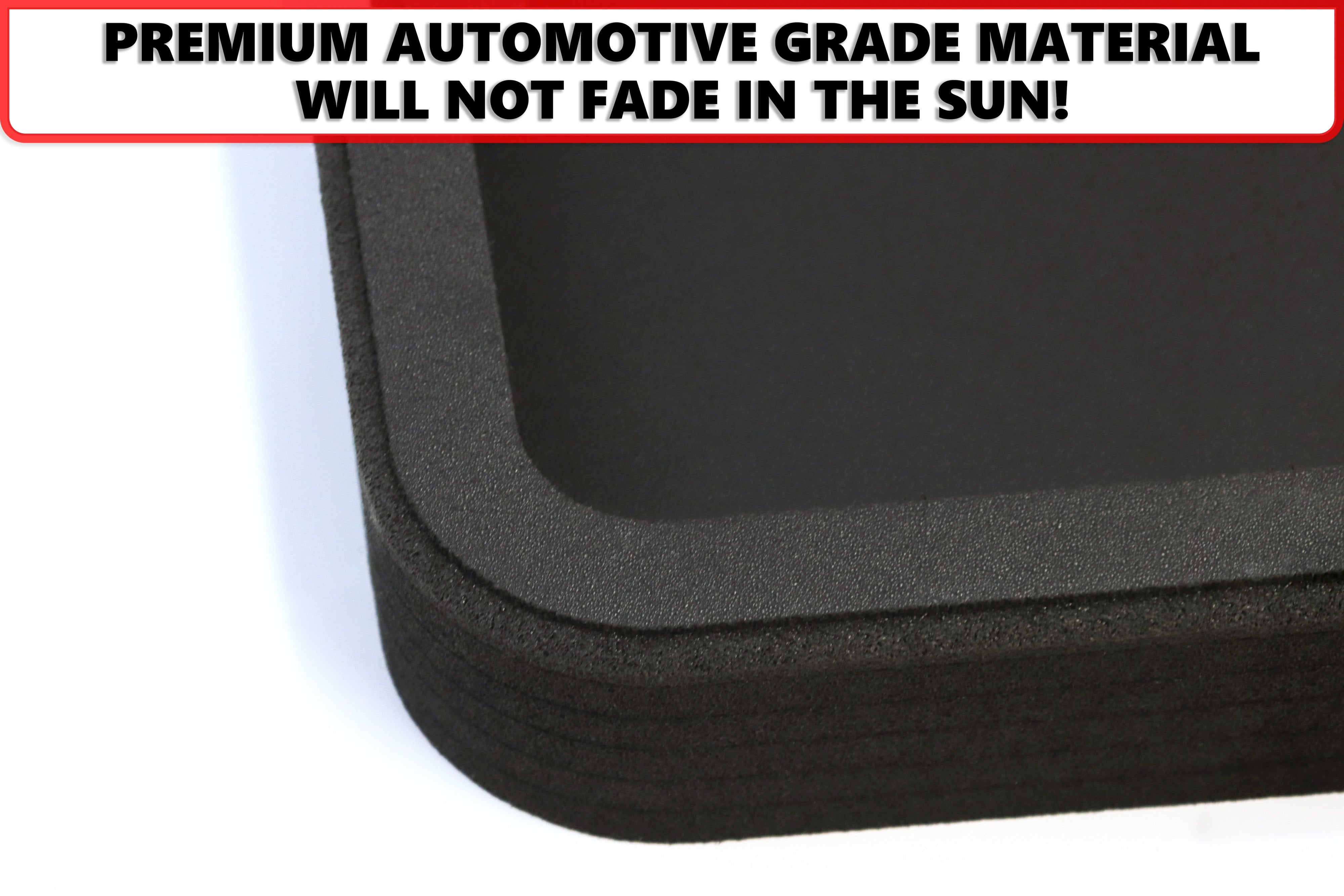 Red Hound Auto Cargo Rear Trunk Mat Liner Tray Custom Direct Fit Floor Hatch Black Foam Compatible with Ford Explorer 2011-2019 Anti-Rattle Waterproof Protector