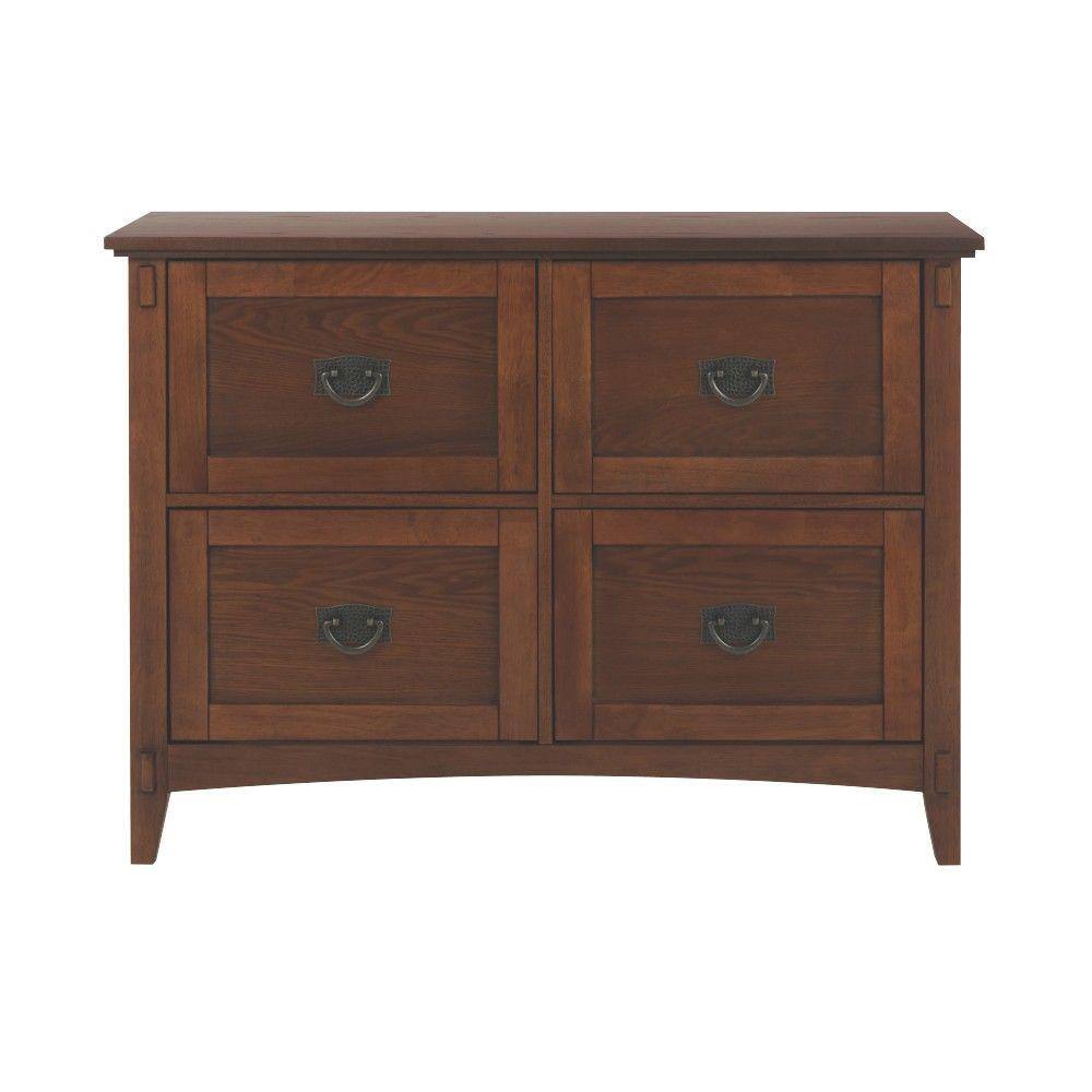 Home Decorators Collection Artisan Medium Oak Brown 4 Drawer File Cabinet 9223800550