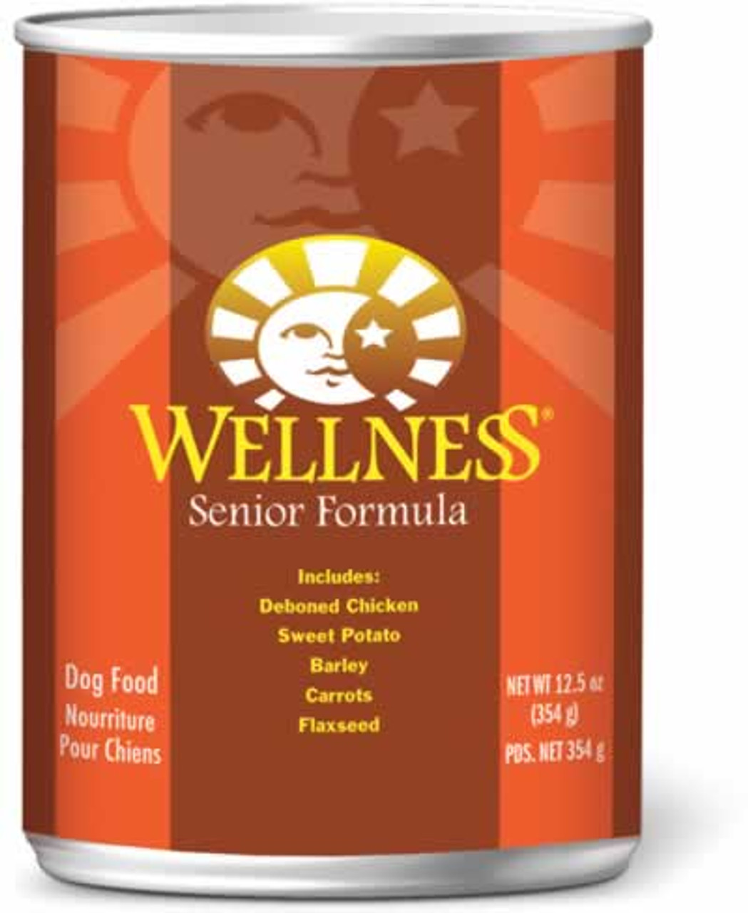 Wellness Complete Health Senior Canned Dog Food， 12.5oz.