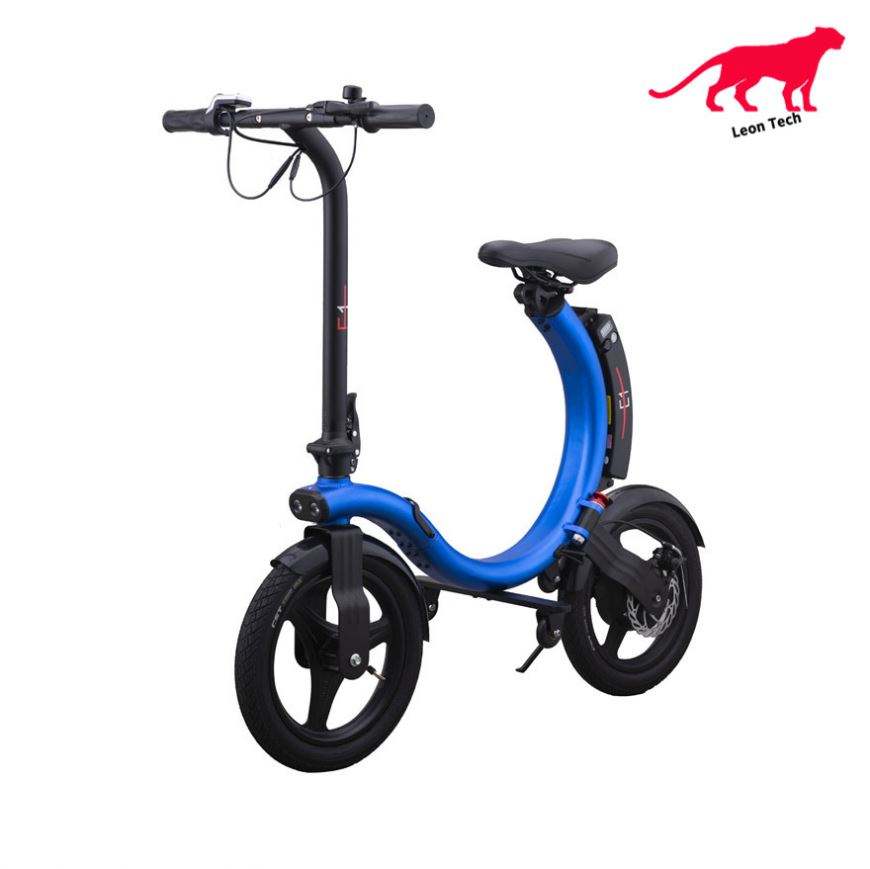 Foldable Cycling 14 Inch Cheap Scooter 36V 350W E Electric Bike With Seat