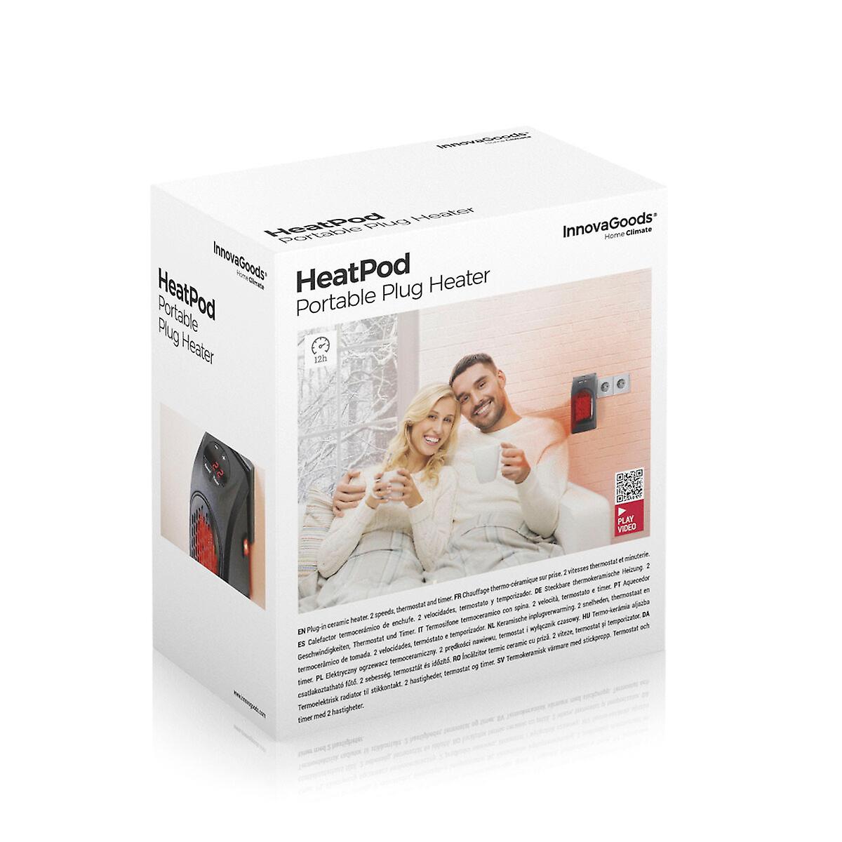 Plug-in Ceramic Heater Heatpod InnovaGoods 400W