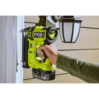 RYOBI ONE+ 18V Lithium-Ion 2.0 Ah 4.0 Ah and 6.0 Ah HIGH PERFORMANCE Batteries  Charger Kit w HP Brushless Brad Nailer PSK007-P322