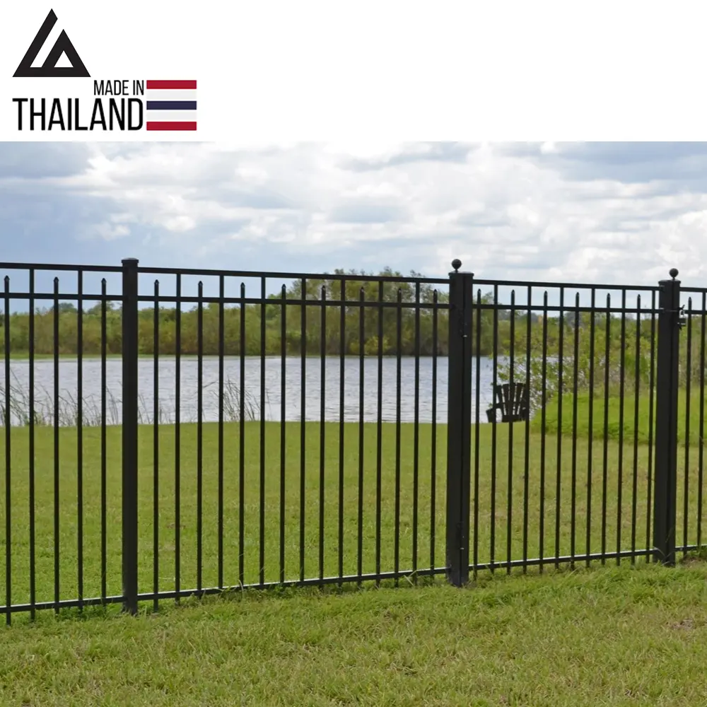 MADE IN THAILAND AND VIETNAM Factory supply vertical flush bottom aluminum fence post