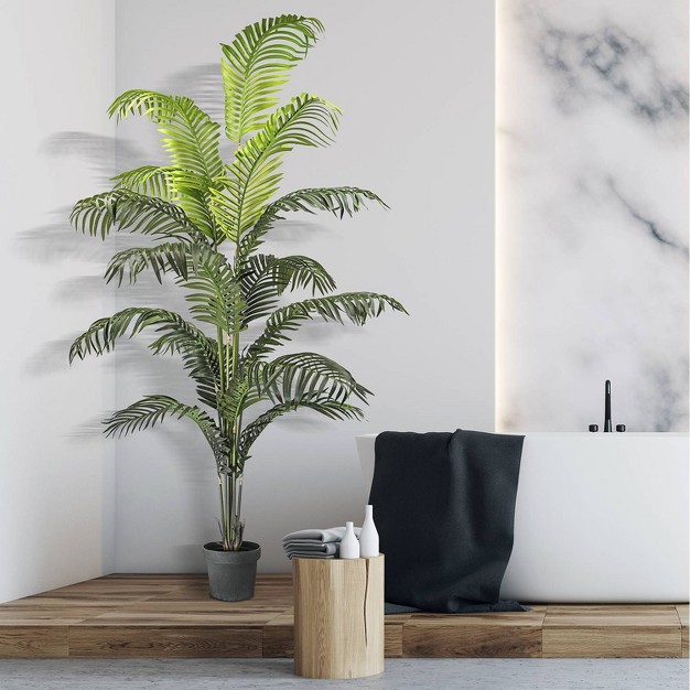 Artificial Palm Tree In Pot - Lcg Florals