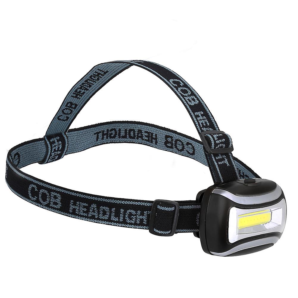 Waterproof Head Lamp Light Flashlight Headlight For Outdoor Cycling Camping Fishing(black)