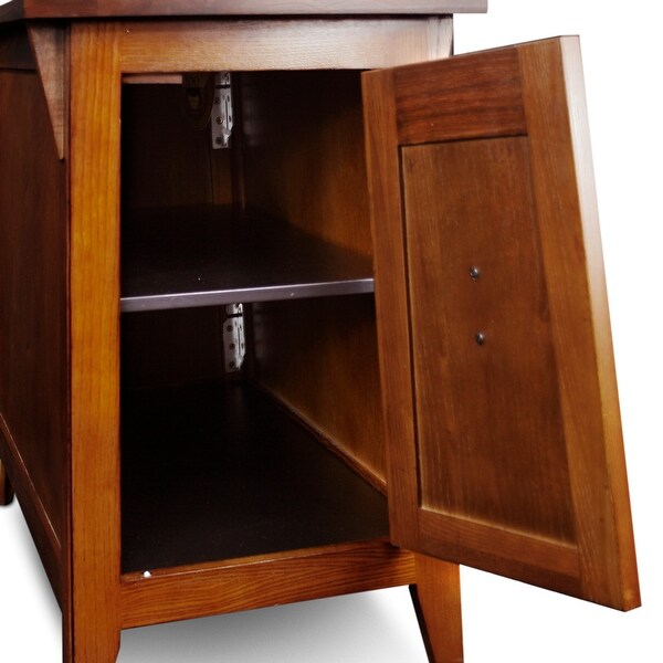 Leick Home Mission Cabinet End Table