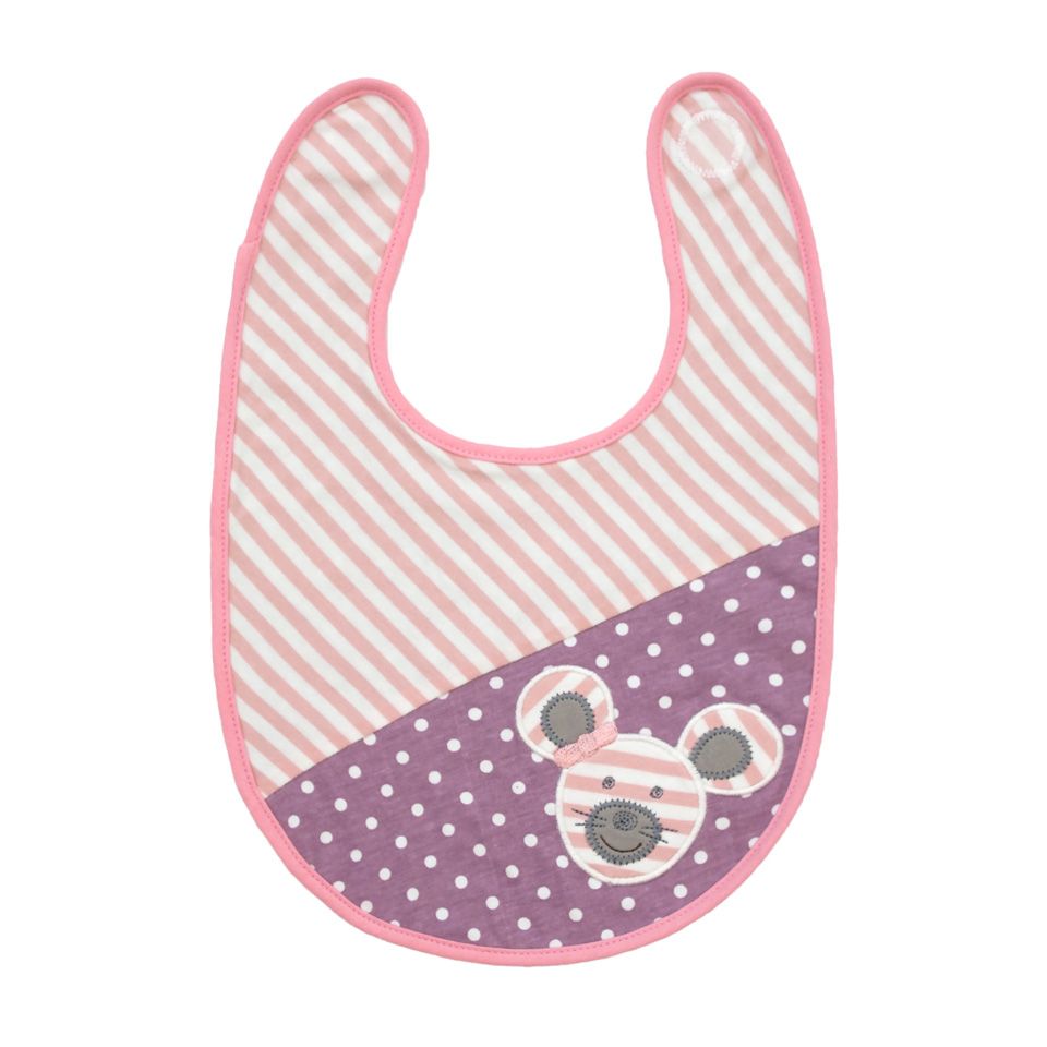 Ballerina Mouse Bib