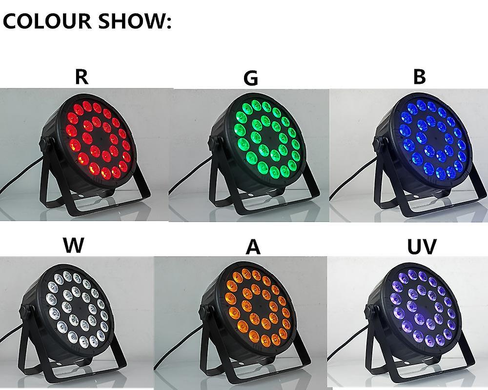 New Mold  Rgbwa Uv 6-in-1 Led Par 24x18w  Par Light / Disco Light，par Led Professional Dj Equipment