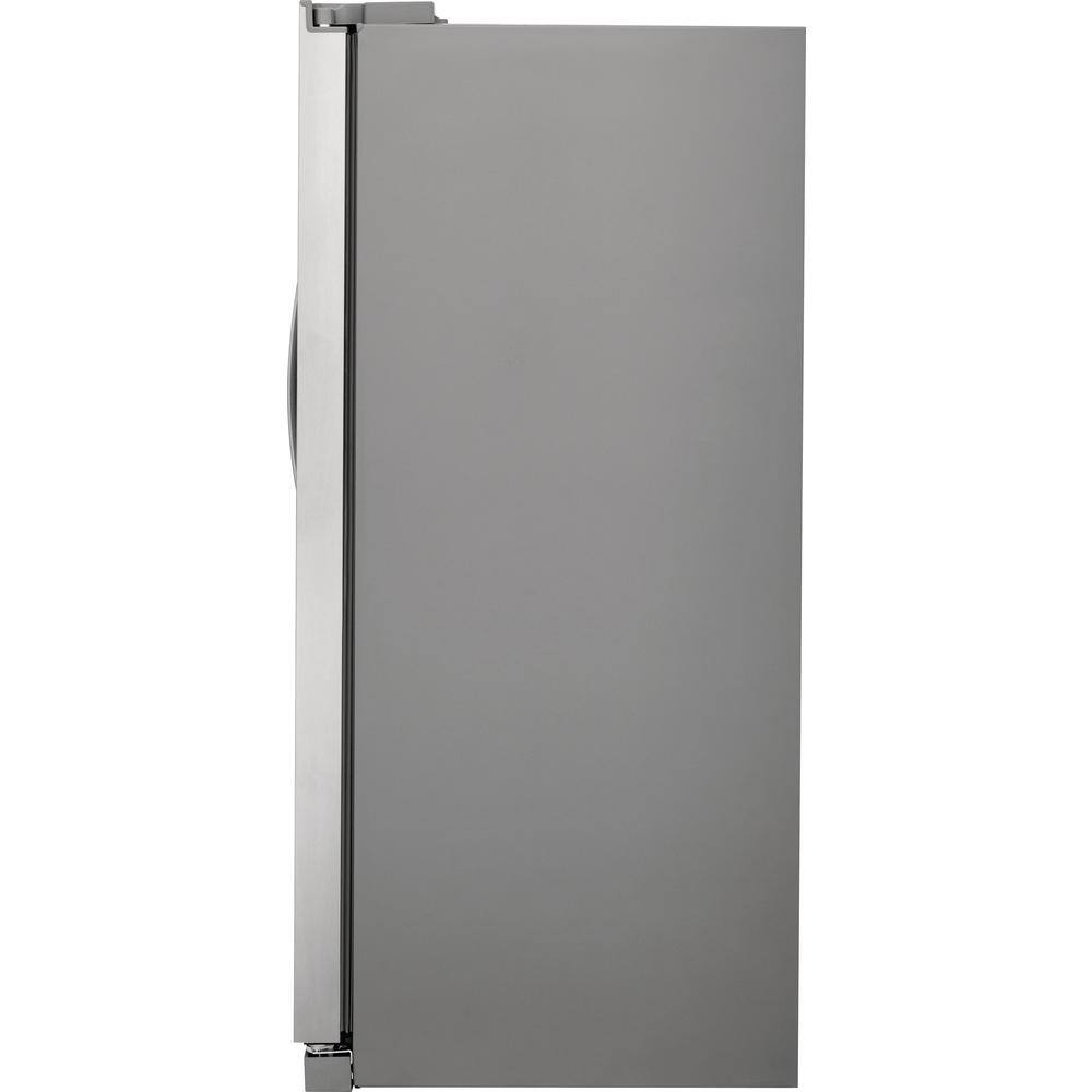 Frigidaire 33 in. 22.3 cu. ft. Side by Side Refrigerator in Stainless Steel Standard Depth FRSS2323AS