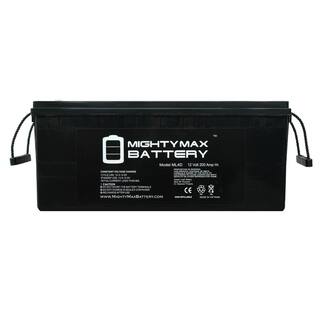 MIGHTY MAX BATTERY 12-Volt 200 Ah Rechargeable AGM Sealed Lead Acid (SLA) Battery ML4D