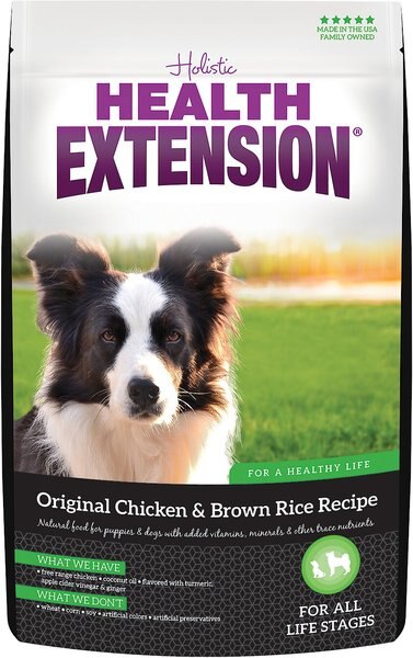 Health Extension Original Chicken and Brown Rice Recipe Dry Dog Food