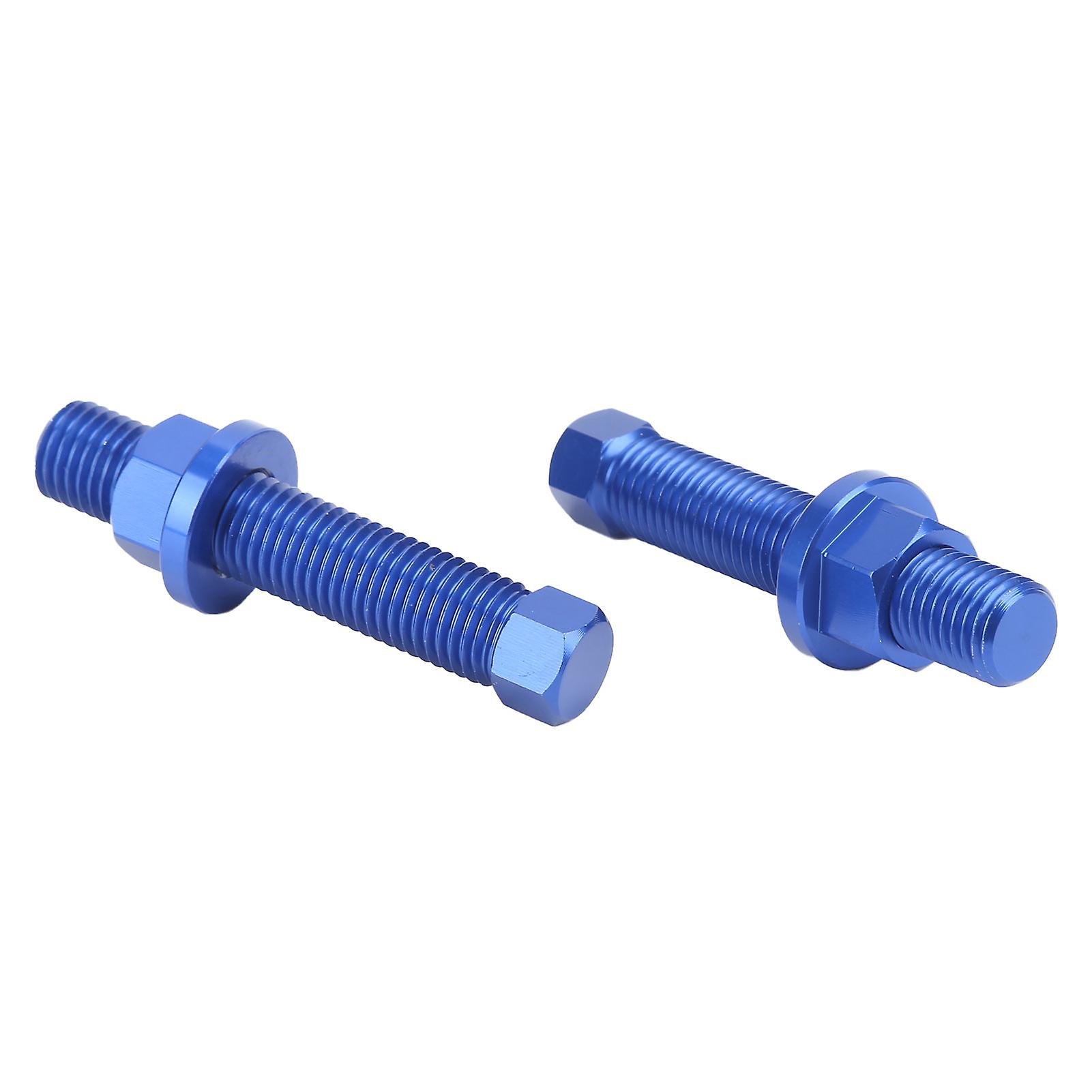 2pcs Chain Adjuster Bolts 50304040100 Replacement Accessory Fit For Sx Sxf Excf Sxs Smcblue