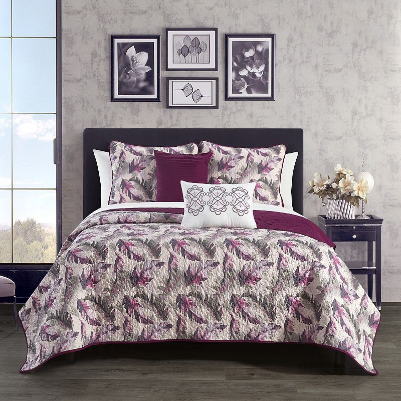 Chic Home Ipanema Quilt Set with Coordinating Pillows