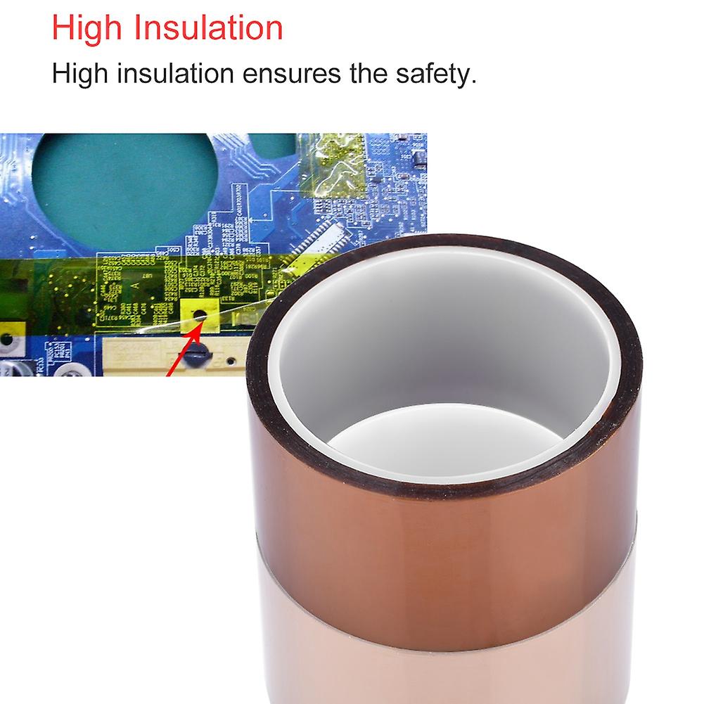 33m*0.06mm 250-300 Heat Resistant Tape High Insulation Heat Resistant Adhesive Tape  50mm Width