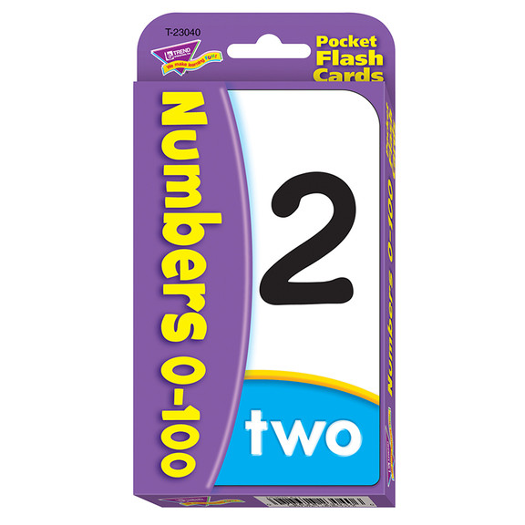 Trend Enterprises T 23040 Numbers 0 100 Pocket Fla...