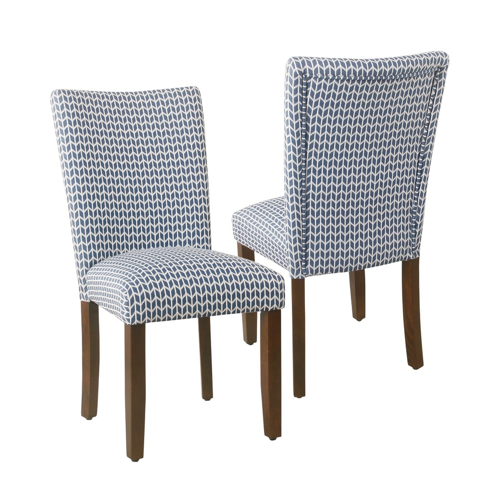 HomePop Classic Parsons Dining Chair   Set of 2