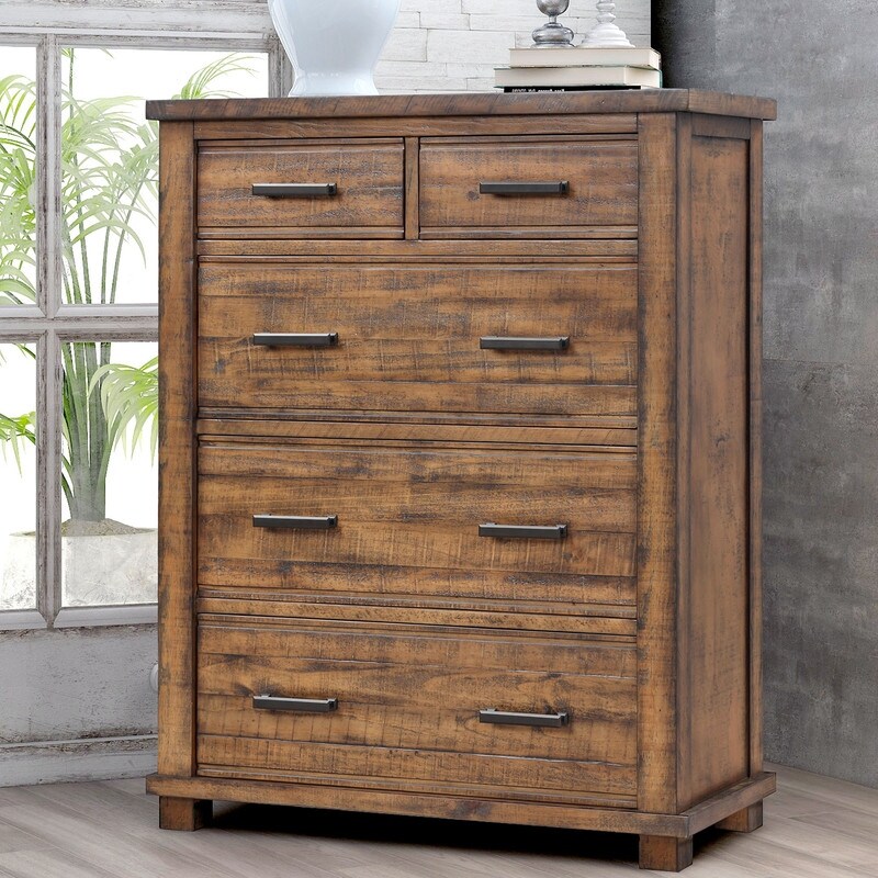 Rustic Farmhouse Reclaimed Solid Wood Nightstand