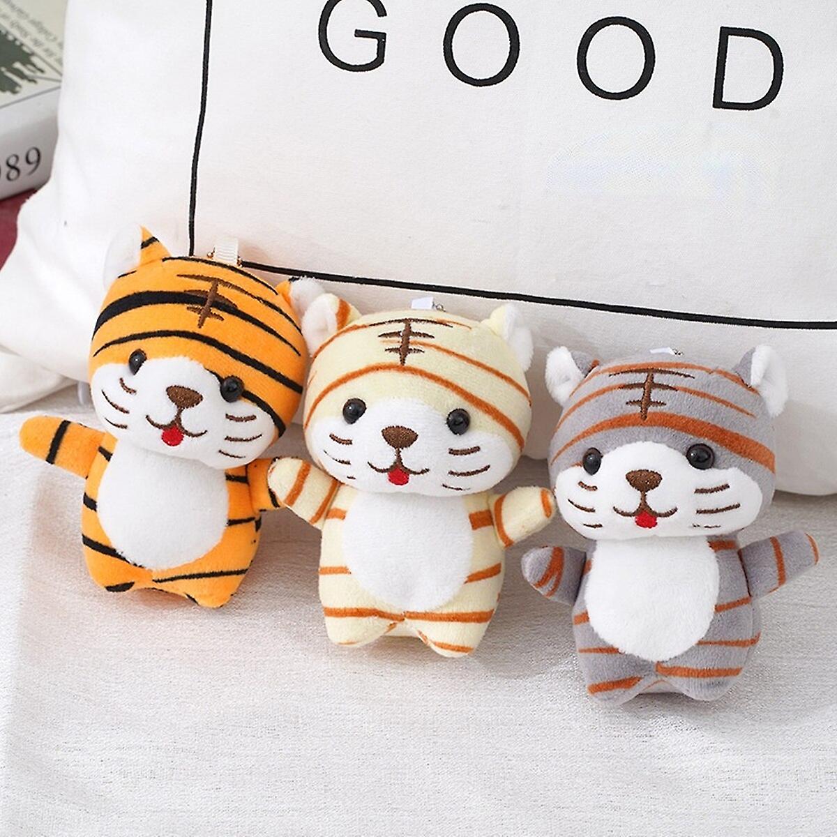 Mini cute tiger keychain