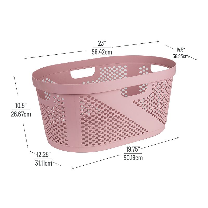 Mind Reader 40 Liter Laundry Basket