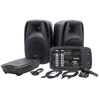 Gemini ES 2-Way High-Powered Passive PA Speaker System ES-210MXBLU