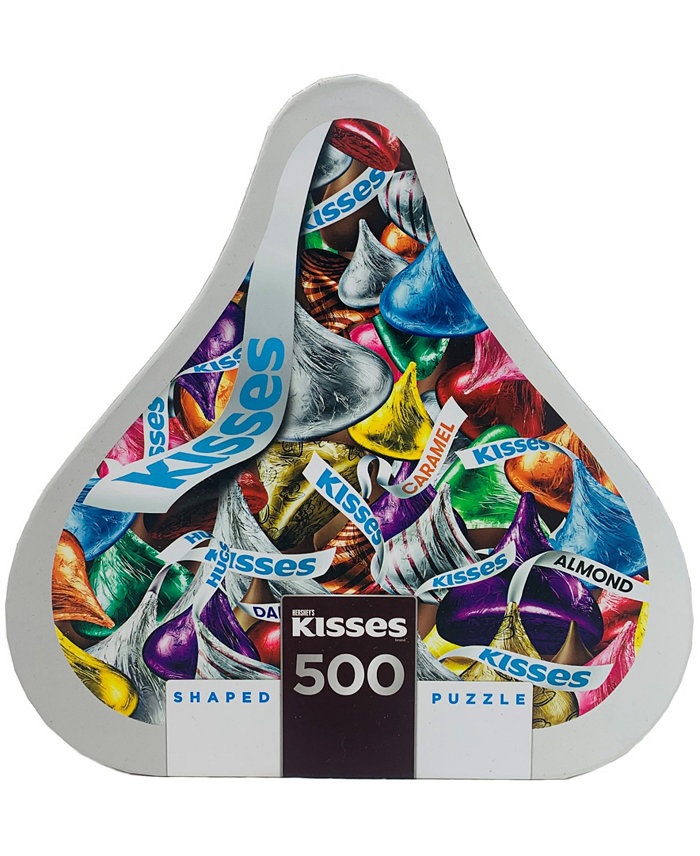 MasterPieces Puzzles Hersheys Kisses Shaped Puzzle Set  500 Piece