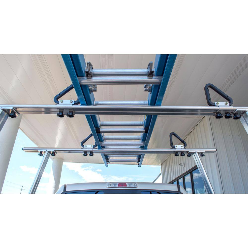 PRO-SERIES 800 lbs. Capacity 4-Post Aluminum Utility Truck Rack 807240