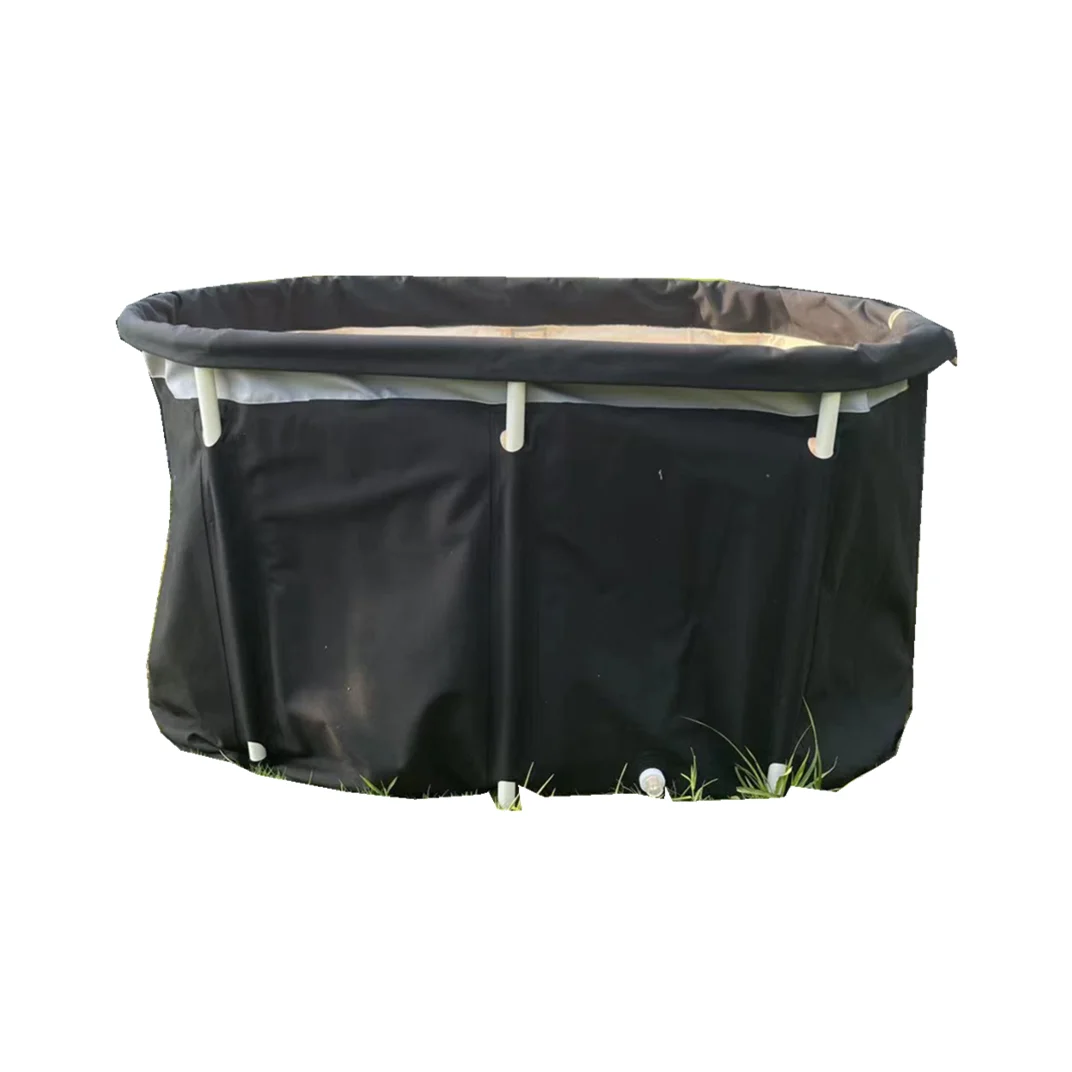 Home Outdoor Portable Bath Bucket Folding Bathtub Adult Large Whole Body Sweat camping shower tub Wholesale