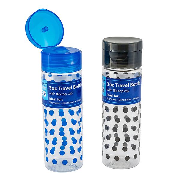 3 oz Dots FlipTop Travel Bottle