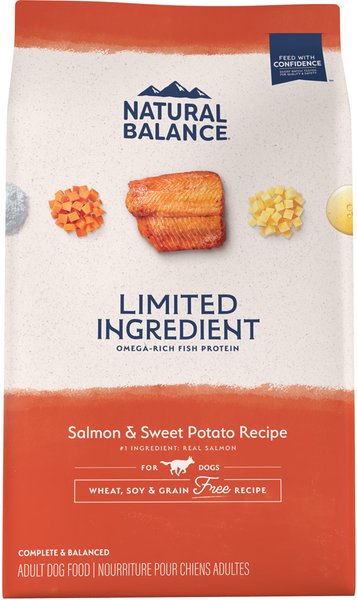 Natural Balance Limited Ingredient Grain-Free Salmon and Sweet Potato Recipe Dry Dog Food