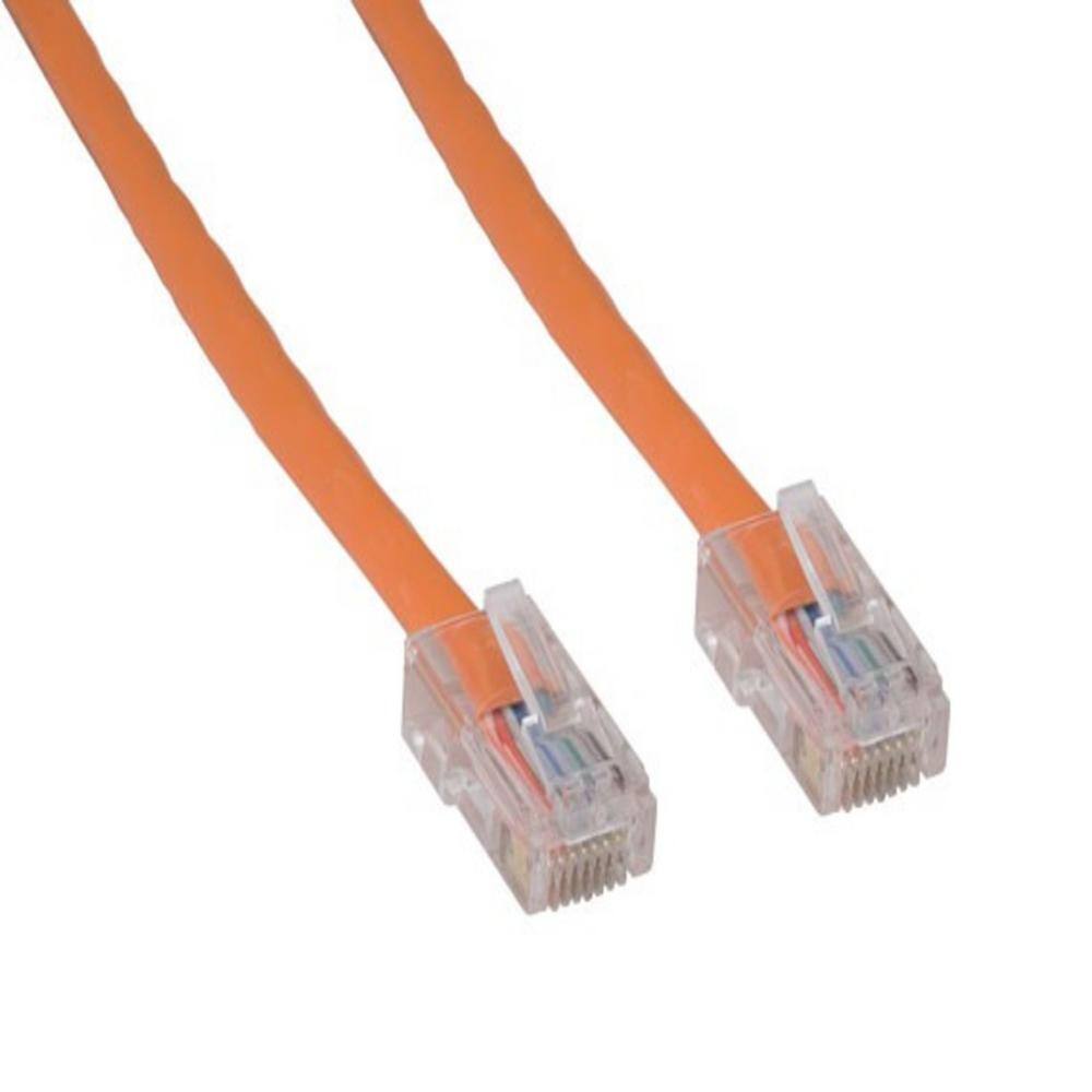 SANOXY 7 ft. Cat5e 350 MHz UTP Assembled Ethernet Network Patch Cable Orange SNX-CBL-LDR-C5102-5007