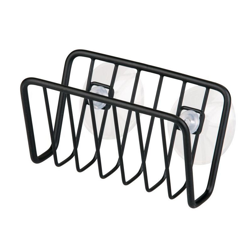 mDesign Metal Wire Kitchen Sink Storage Caddy， Soap / Sponge Holder