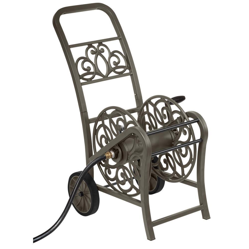 Hampton Bay 2-Wheel Hose Reel Cart MDHC150HB