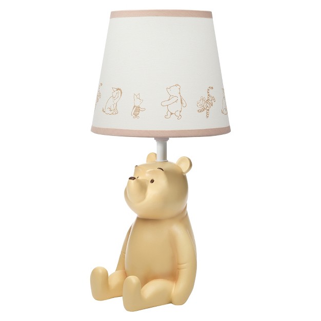 Lambs amp Ivy Disney Baby Storytime Pooh 3d Table Lamp With Shade