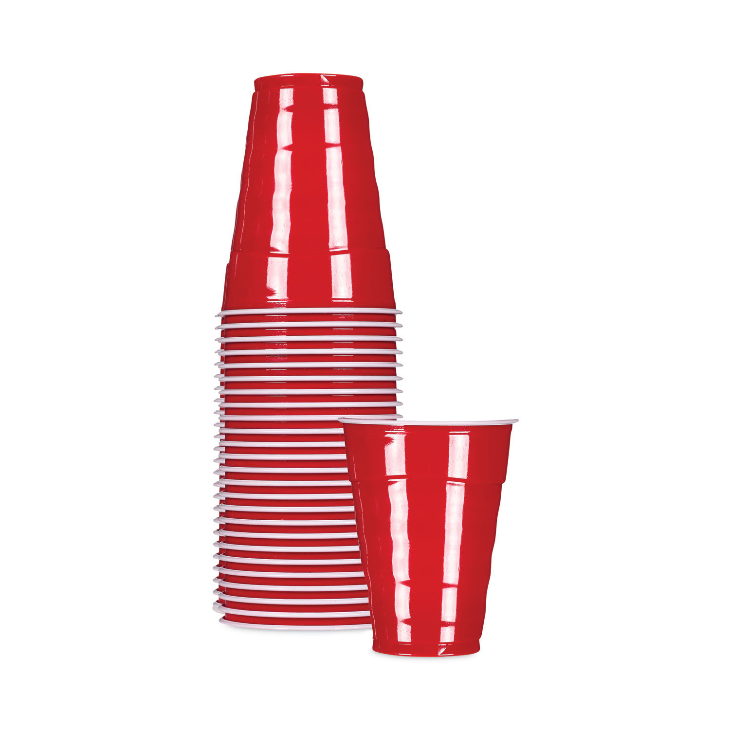 Easy Grip Disposable Plastic Party Cups by Heftyandreg; RFPC21895