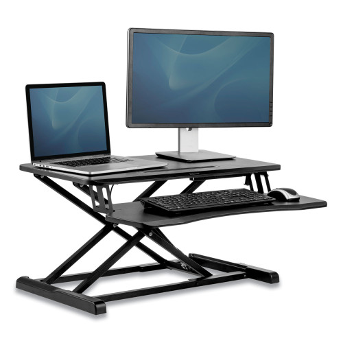 Fellowes Corsivo Sit-Stand Workstation， 31.5