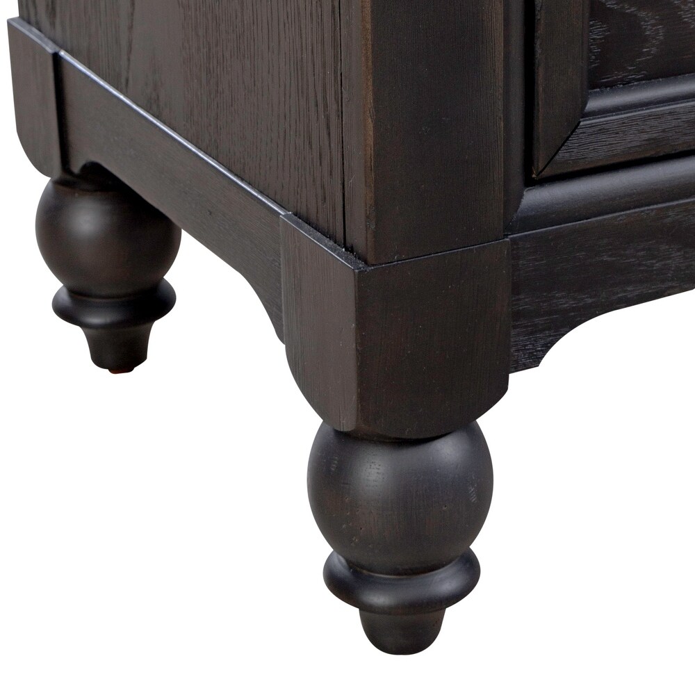 Americana Farmhouse Black 12 Drawer Chesser