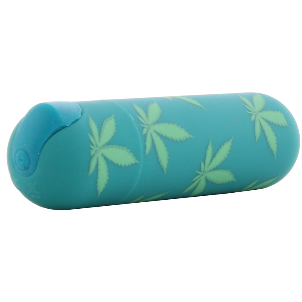 Jessi 420 Rechargeable Mini Bullet Vibe in Green