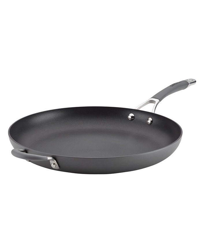 Circulon Radiance Hard Anodized Aluminum Nonstick 14 Frying Pan with Helper Handle