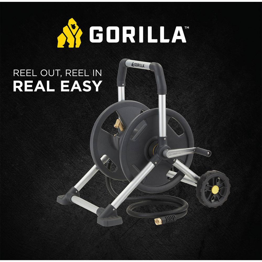 Gorilla 175 ft. Aluminum Zero Rust Mobile Hose Reel GRS-175H