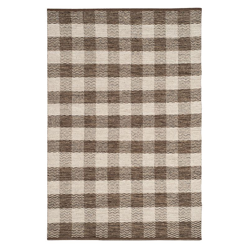 Safavieh Kilim Aubrey Plaid Wool Rug