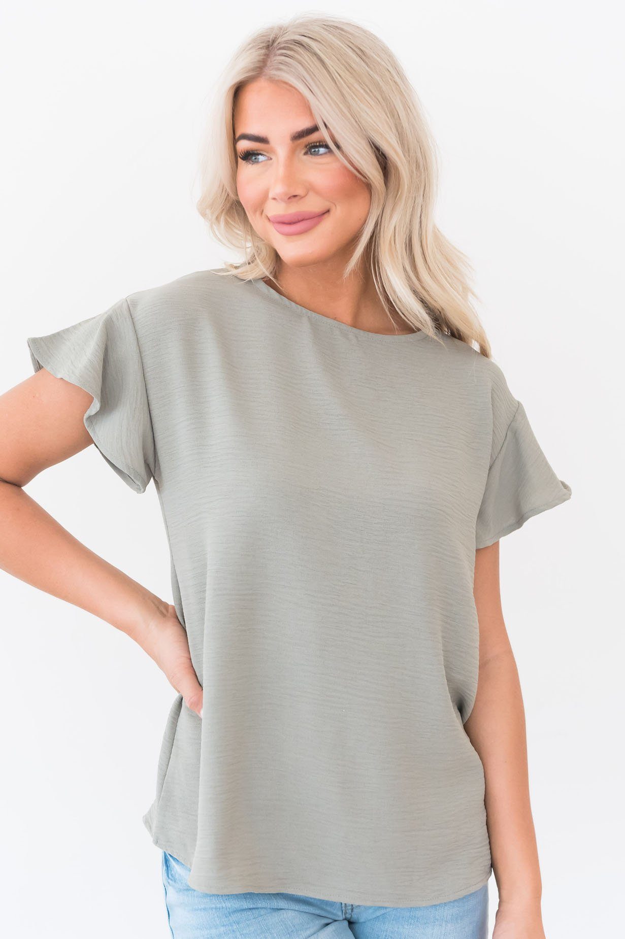 Simple Perfection Modest Blouse