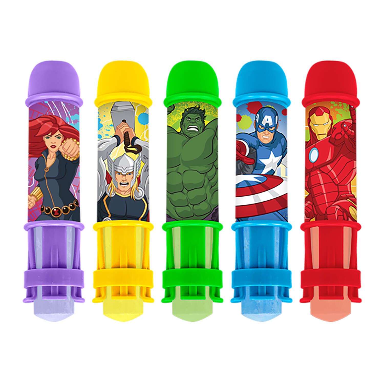 Disney and Marvel Sidewalk Chalk Set 5 pc