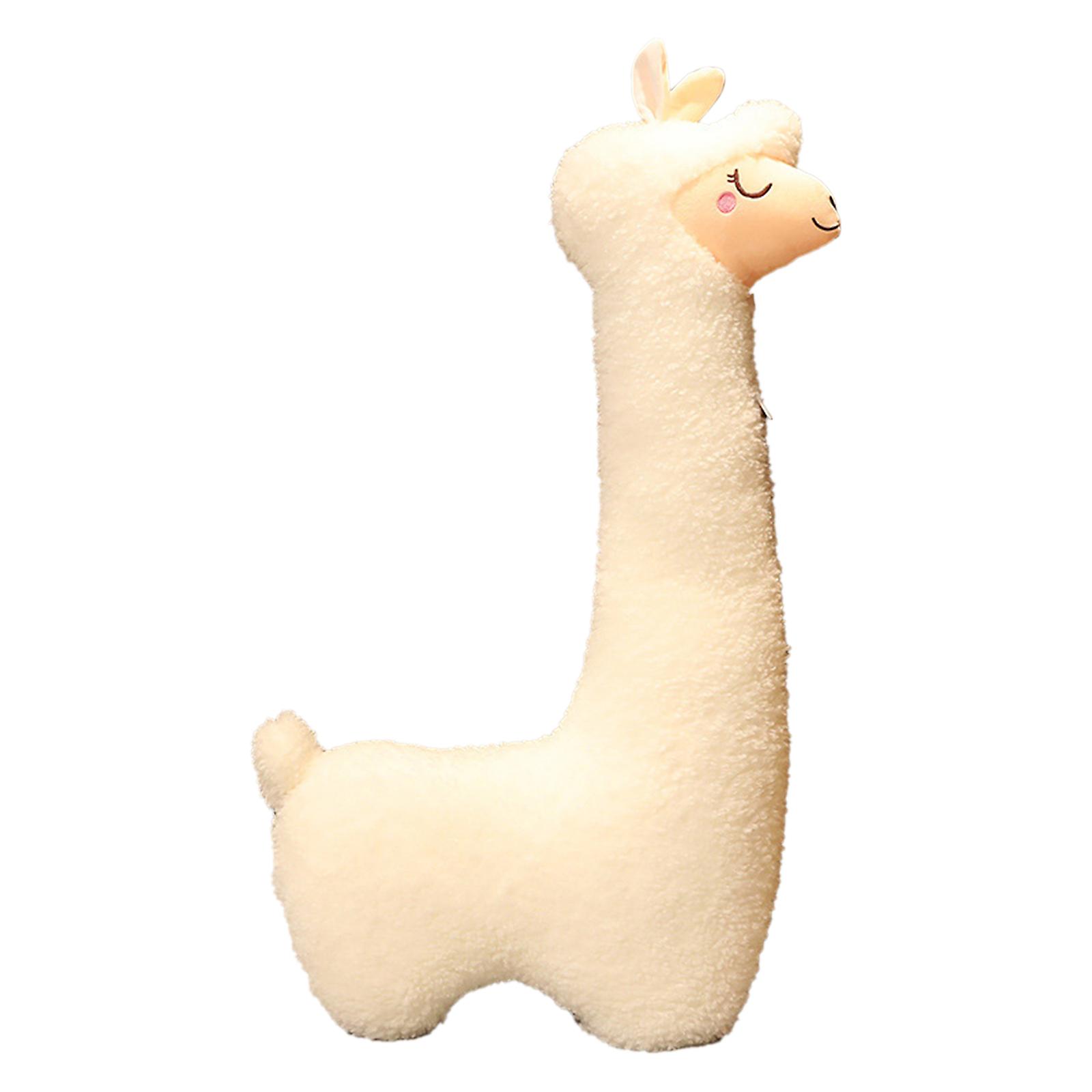 Alpaca Doll Plush Toy Super Large Sleeping Pillow Stuffed Toy 100cm White