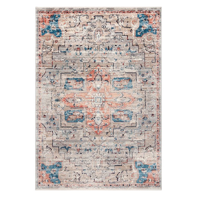 nuLOOM Janessa Croix Medallion Area Rug