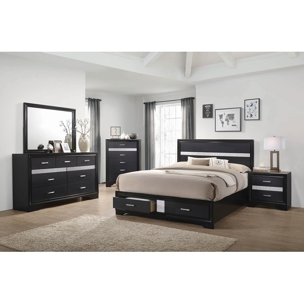 Corbin 3-piece Storage Bedroom Set with Dresser - - 35553508