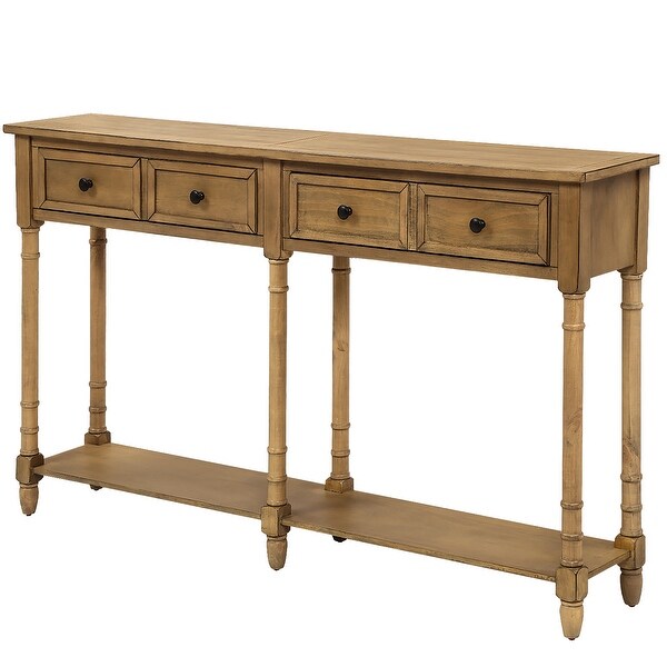 Copper Grove Barregarrow 2-drawer Console Table and Bottom Shelf