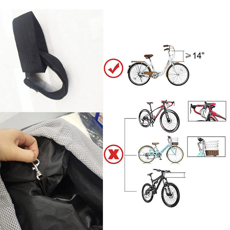 Foldable pet Shoulder Bag Bicycle support package breathable outdoor pet backpack Bike front basket portable pet Dog Cat bag