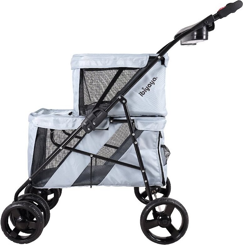 ibiyaya Double Decker Bus Dog and Cat Stroller