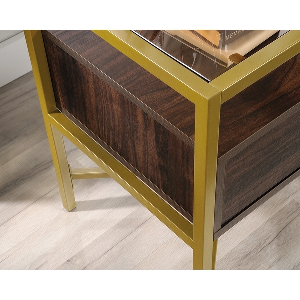 Harper Heights End Table Rich Walnut