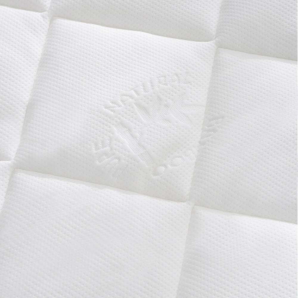 Spa Luxe Super Plush Viscose from Bamboo Mattress Pad Twin XL   White